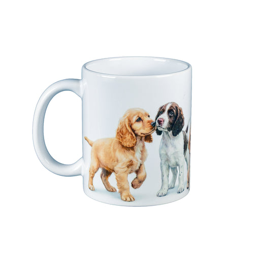 Cute Naughty Puppy Dog Ceramic Mug 11oz Dog Lover Coffee Cup Gift Birthday